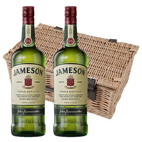 Jameson Irish Whiskey 70cl Twin Hamper (2x70cl)
